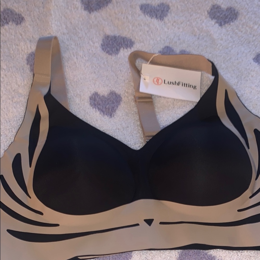 Black and Tan Women's Bra
